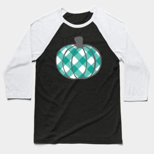 Plaid Pumpkin Baseball T-Shirt